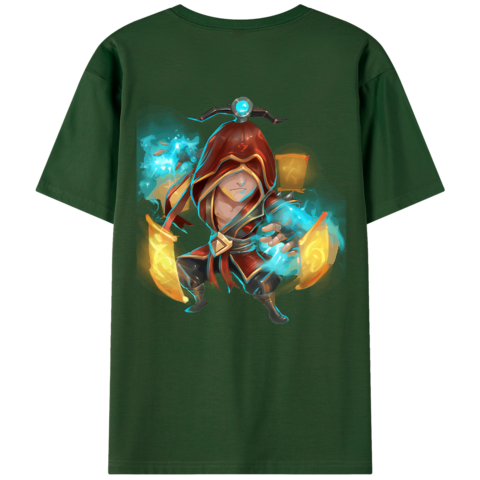 リーグ・オブ・レジェンド League of Legends LOL 綿100％半袖Tシャツ（背面プリント）